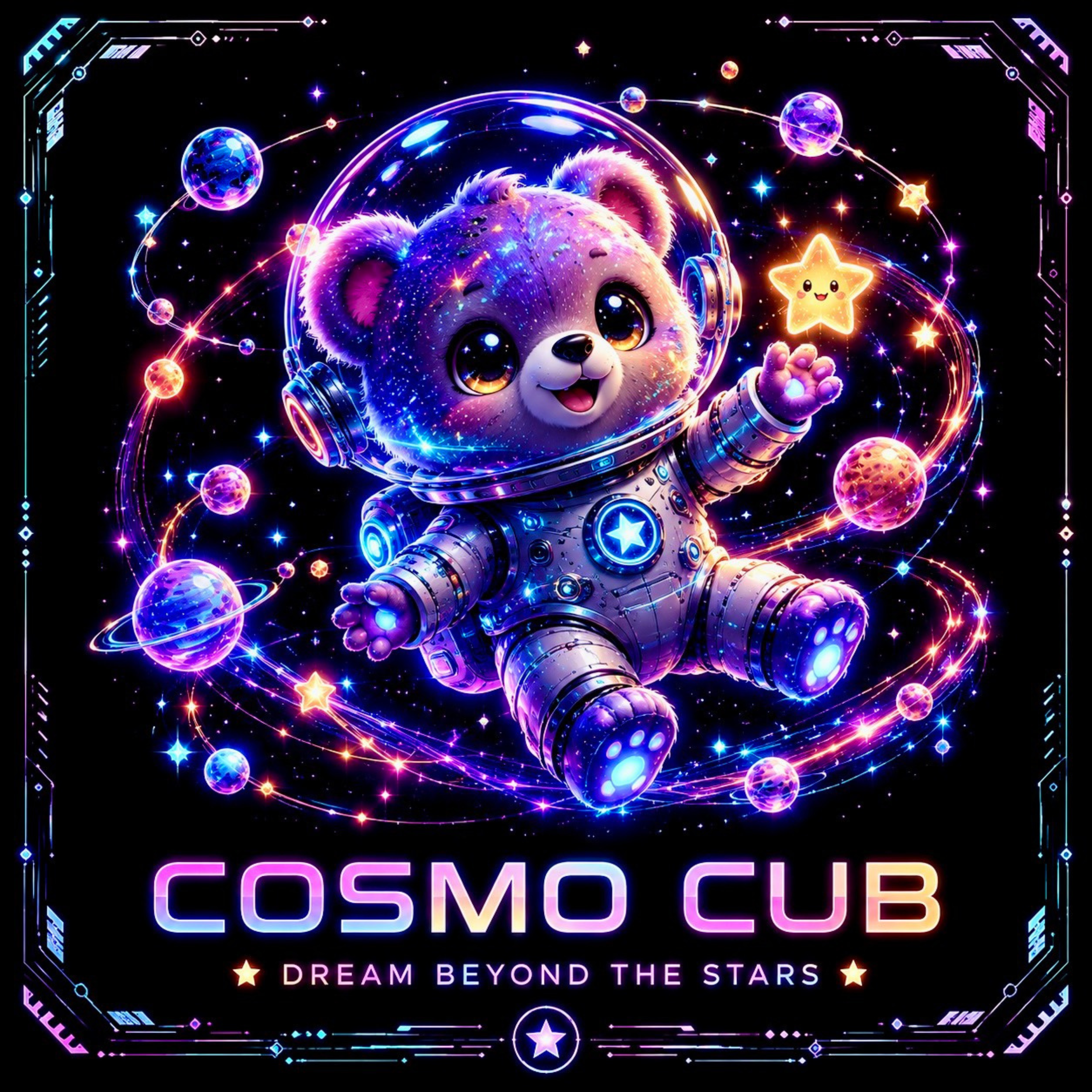 Cosmic Mascot - Cosmo Cub